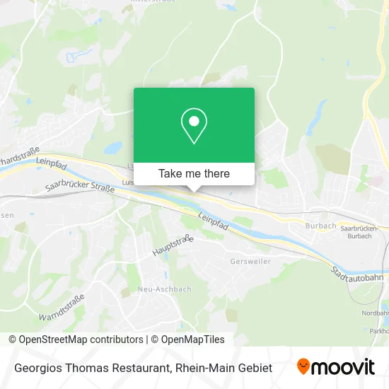 Карта Georgios Thomas Restaurant