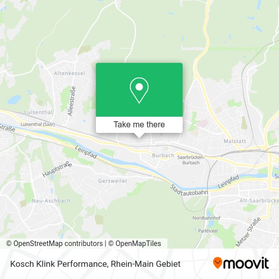 Карта Kosch Klink Performance