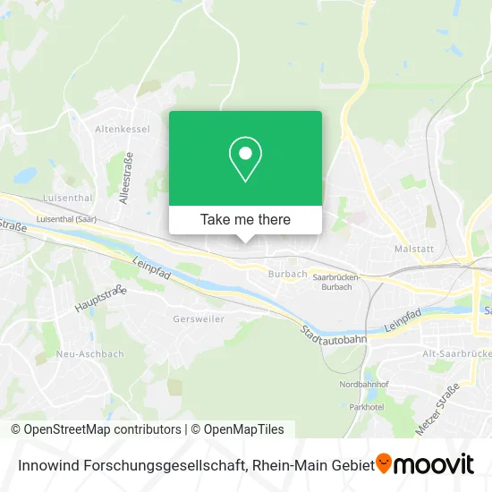 Карта Innowind Forschungsgesellschaft