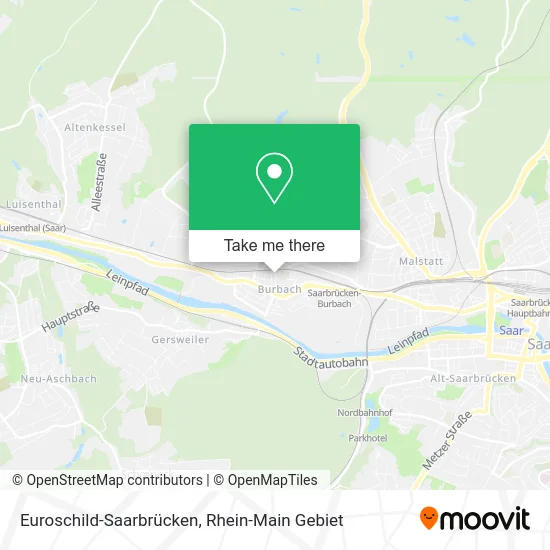 Карта Euroschild-Saarbrücken