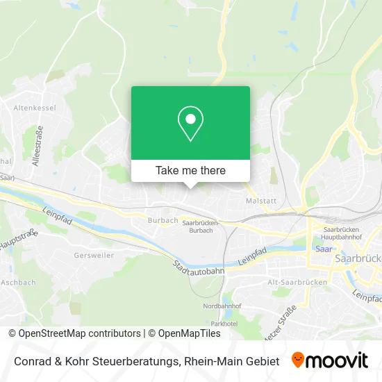 Карта Conrad & Kohr Steuerberatungs