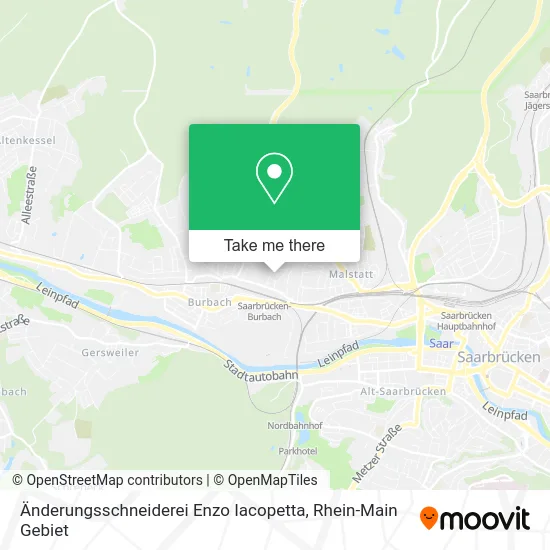 Карта Änderungsschneiderei Enzo Iacopetta