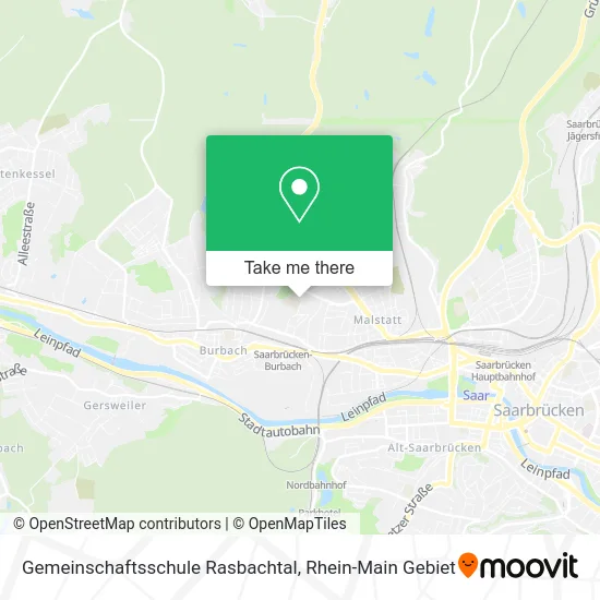 Карта Gemeinschaftsschule Rasbachtal