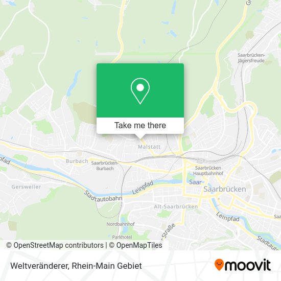 Карта Weltveränderer