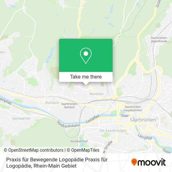 Карта Praxis für Bewegende Logopädie Praxis für Logopädie