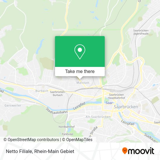 Карта Netto Filiale