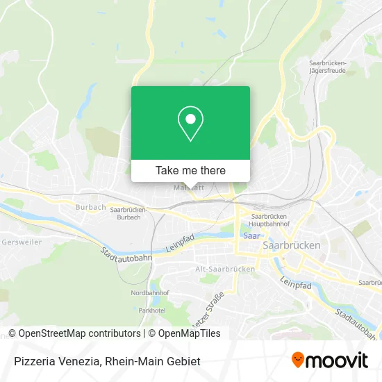 Pizzeria Venezia map