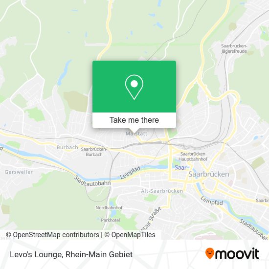 Карта Levo's Lounge