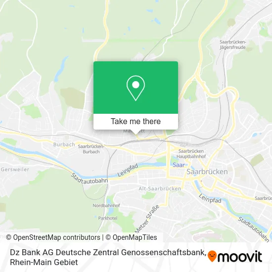 Карта Dz Bank AG Deutsche Zentral Genossenschaftsbank