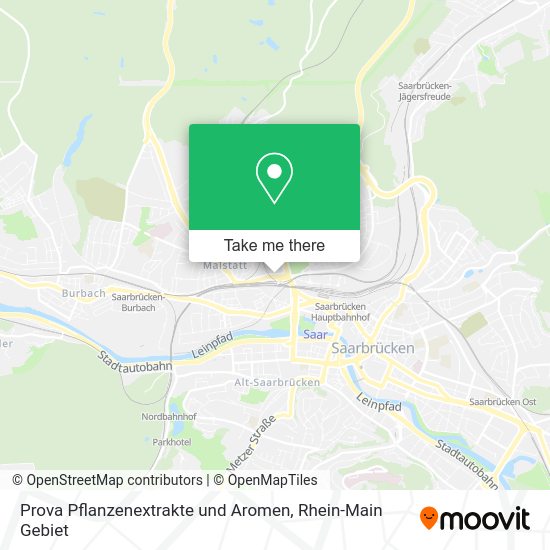 Карта Prova Pflanzenextrakte und Aromen