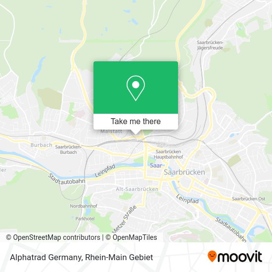 Карта Alphatrad Germany