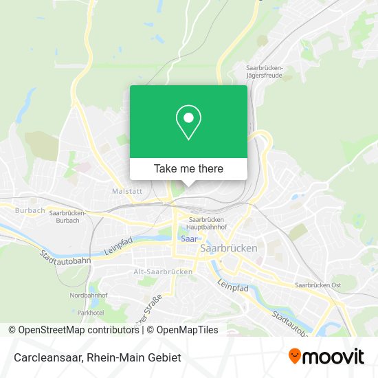 Карта Carcleansaar