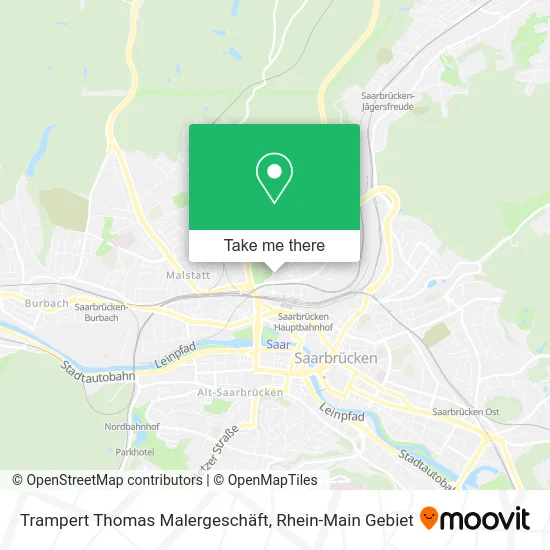 Карта Trampert Thomas Malergeschäft