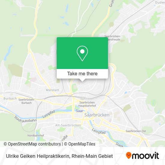 Карта Ulrike Geiken Heilpraktikerin