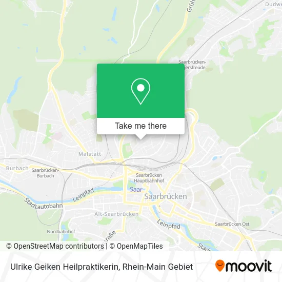 Карта Ulrike Geiken Heilpraktikerin