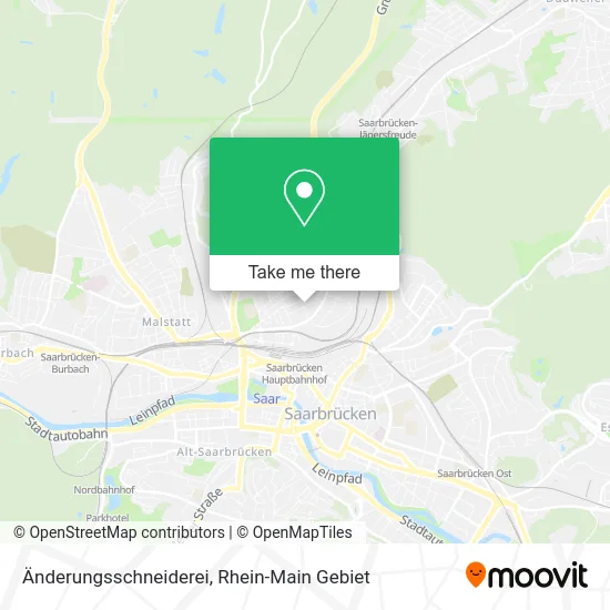 Карта Änderungsschneiderei