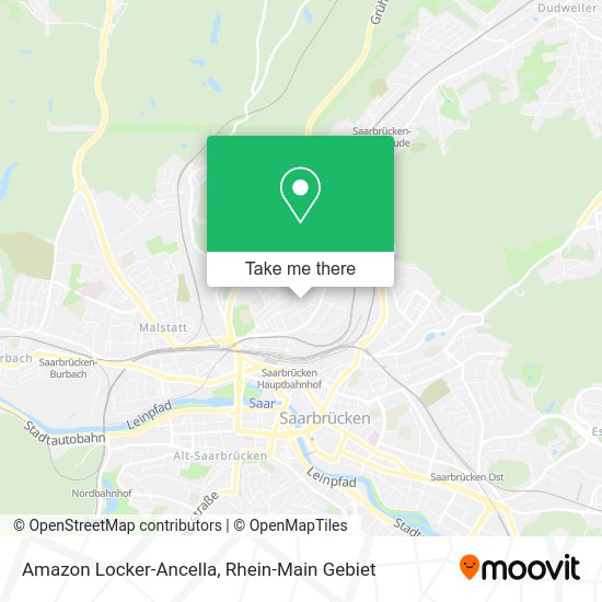 Карта Amazon Locker-Ancella