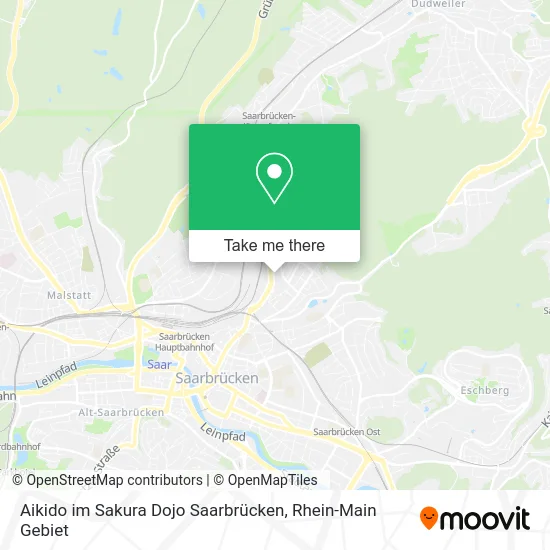 Карта Aikido im Sakura Dojo Saarbrücken