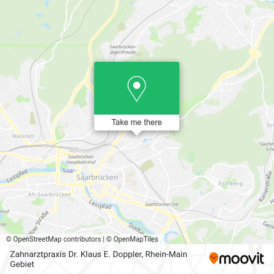 Карта Zahnarztpraxis Dr. Klaus E. Doppler