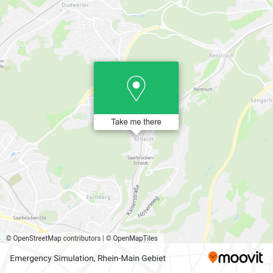 Карта Emergency Simulation
