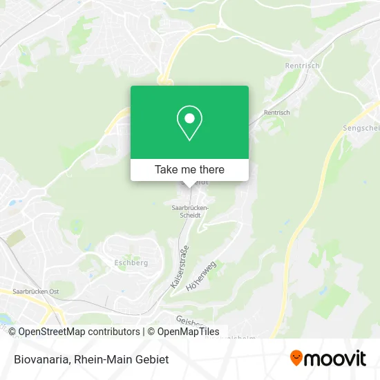 Карта Biovanaria
