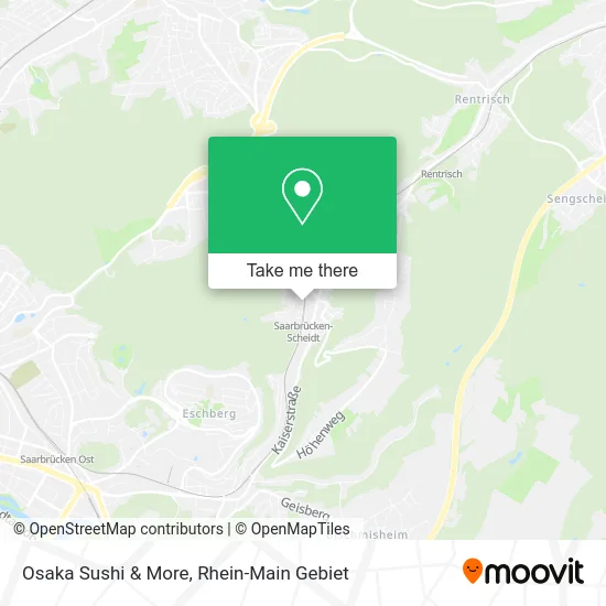 Osaka Sushi & More map