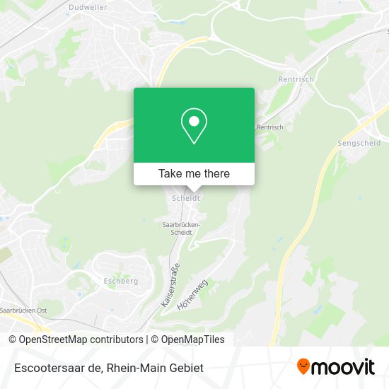 Карта Escootersaar de