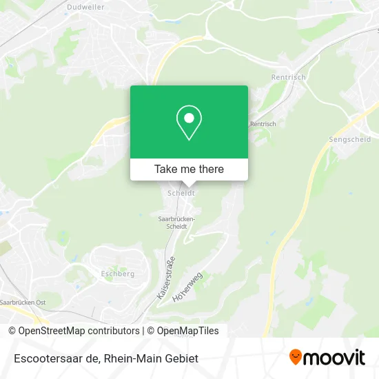 Карта Escootersaar de