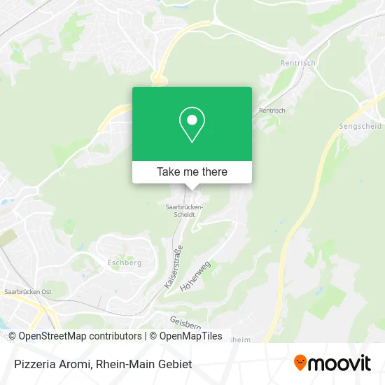 Карта Pizzeria Aromi