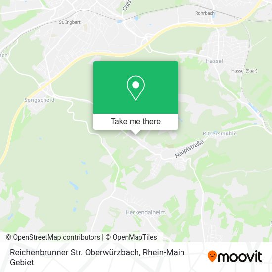 Карта Reichenbrunner Str. Oberwürzbach