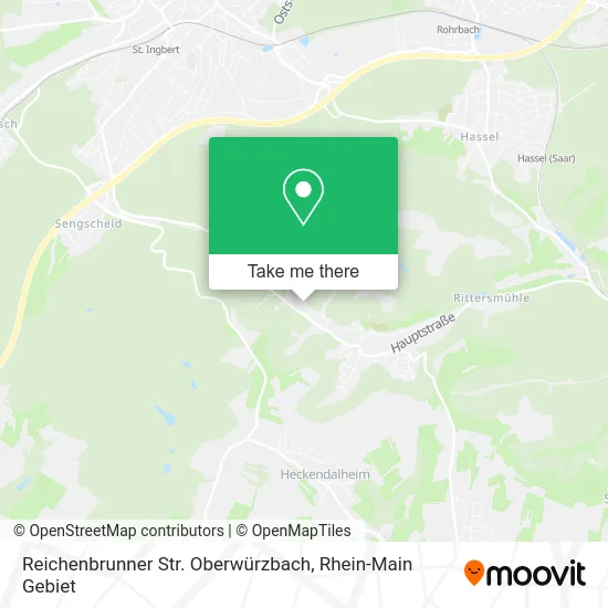 Карта Reichenbrunner Str. Oberwürzbach