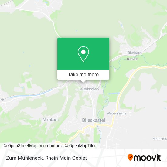 Карта Zum Mühleneck