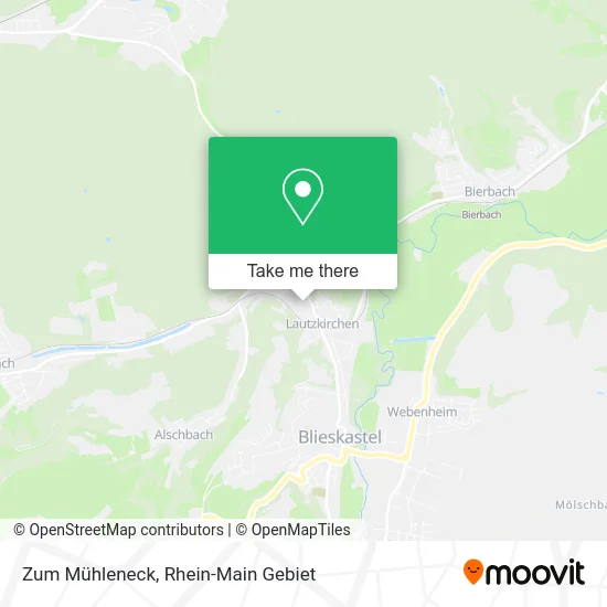 Карта Zum Mühleneck