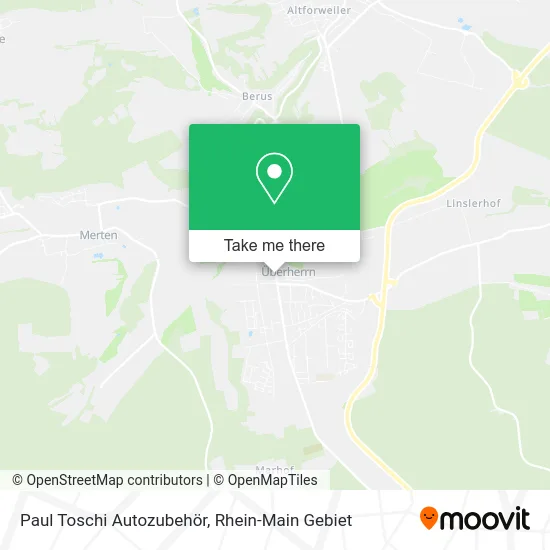 Карта Paul Toschi Autozubehör