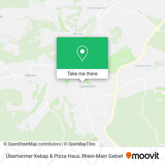 Карта Überherrner Kebap & Pizza Haus