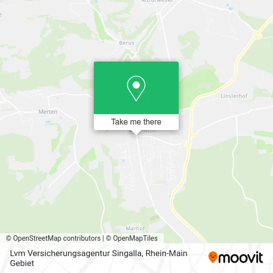 Карта Lvm Versicherungsagentur Singalla