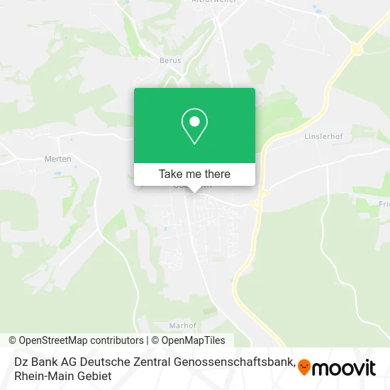 Карта Dz Bank AG Deutsche Zentral Genossenschaftsbank