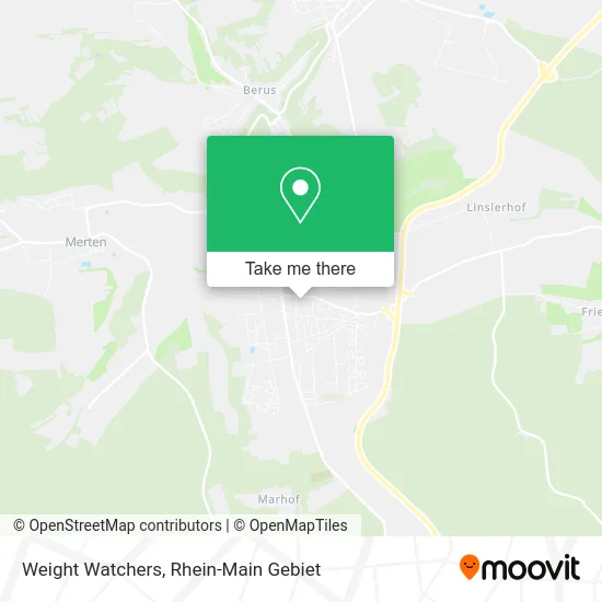 Карта Weight Watchers