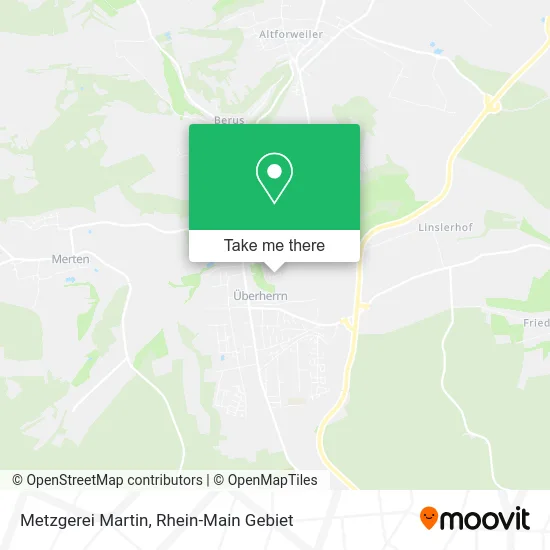Metzgerei Martin map