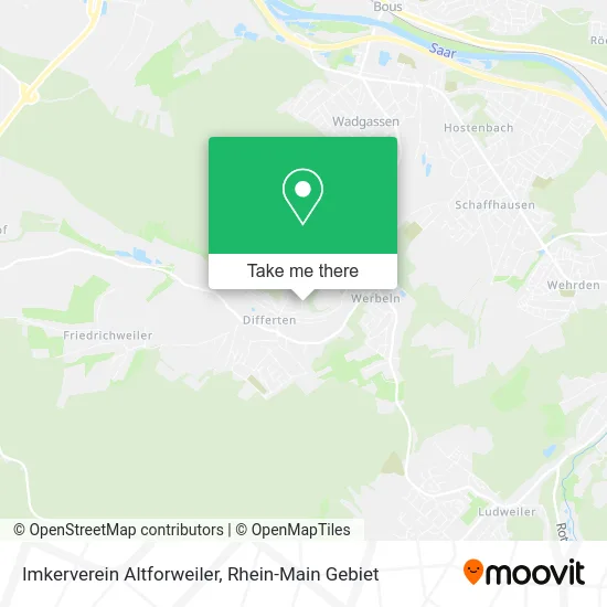 Карта Imkerverein Altforweiler