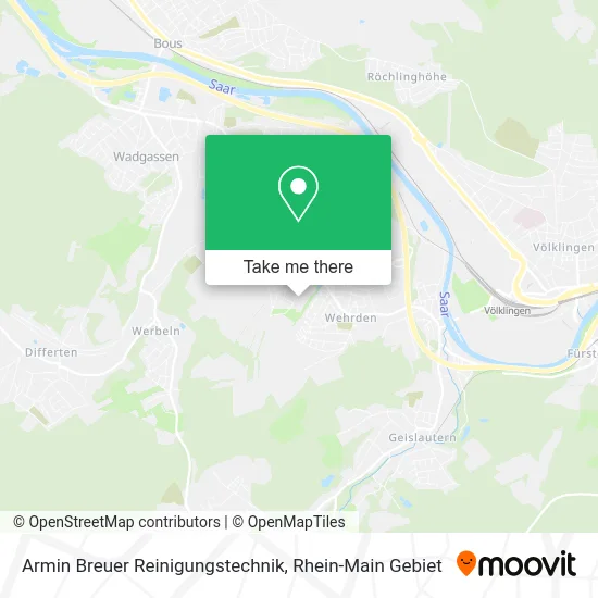 Armin Breuer Reinigungstechnik map