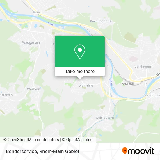 Карта Benderservice