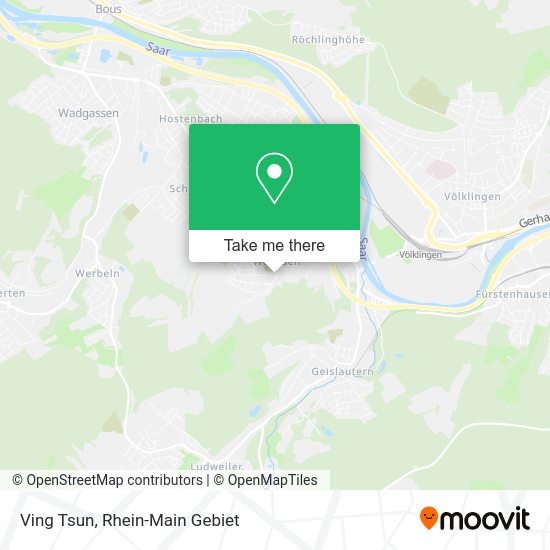 Карта Ving Tsun