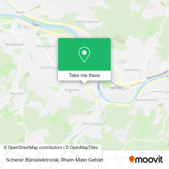 Карта Scherer Büroelektronik