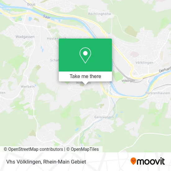 Карта Vhs Völklingen