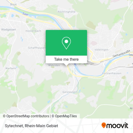 Sytechnet map