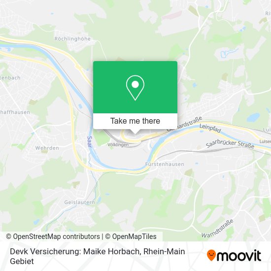 Карта Devk Versicherung: Maike Horbach