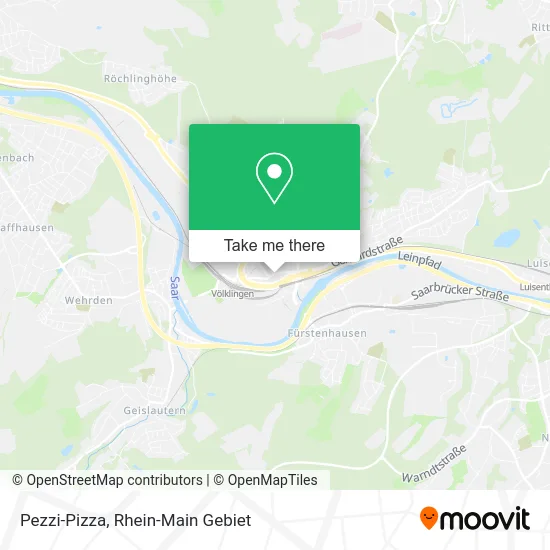 Карта Pezzi-Pizza