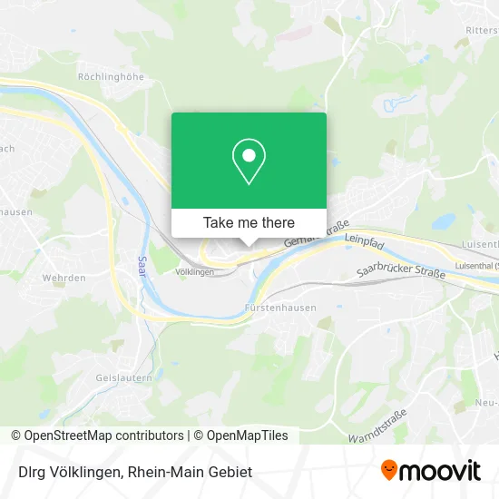 Карта Dlrg Völklingen