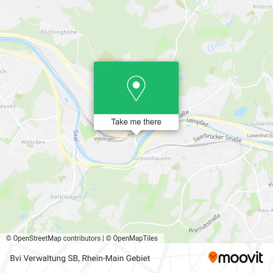 Карта Bvi Verwaltung SB
